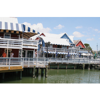 The South Beach Shops are set right on the water on Hilton Head Island. 